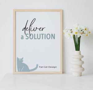 Fat Cat Design - We don't deliver a product. We deliver a solution.