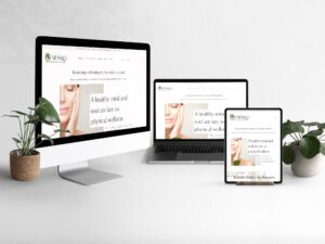 web design for Emerald Skincare and Spa